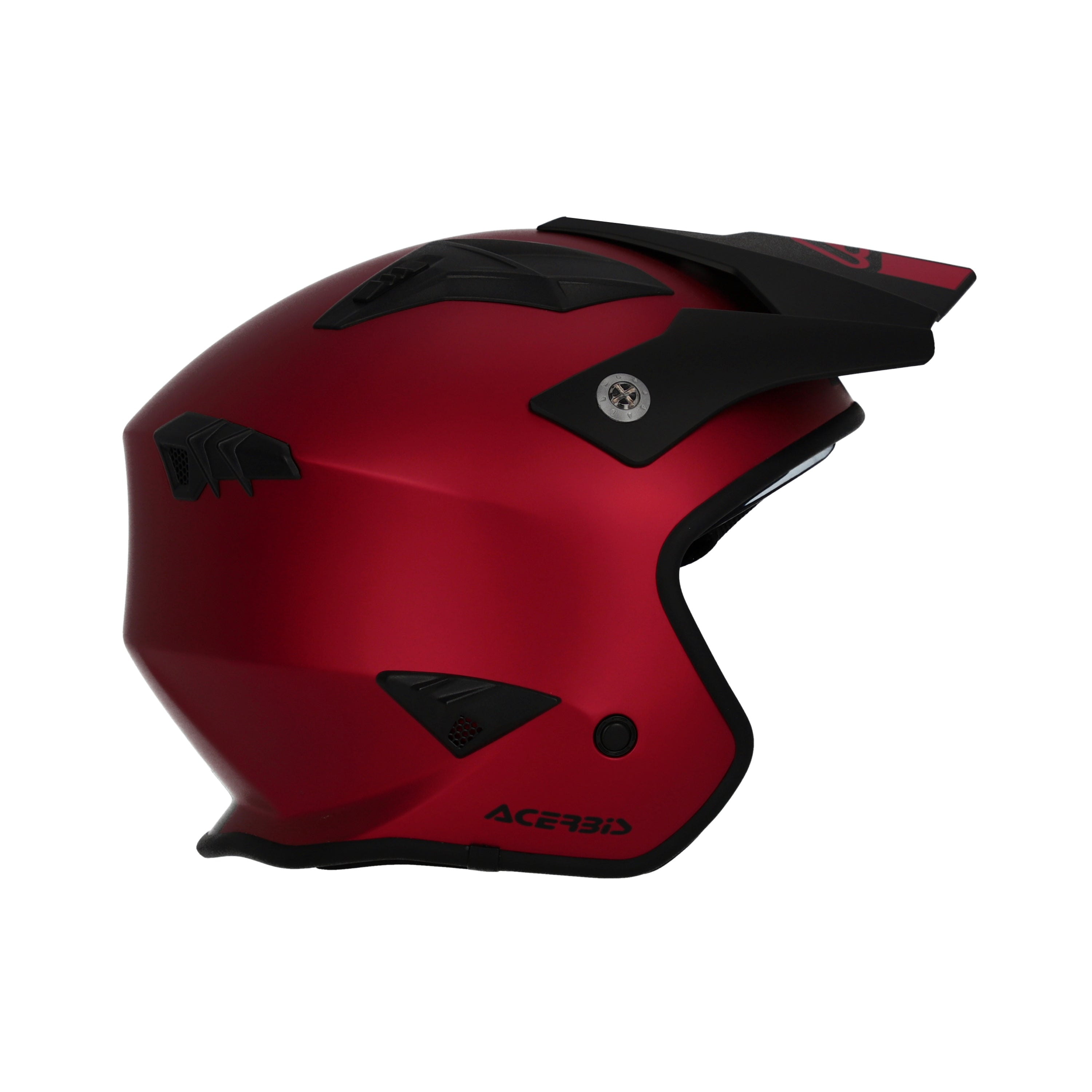 Acerbis Jet Aria Trials Helmet Metalic Red