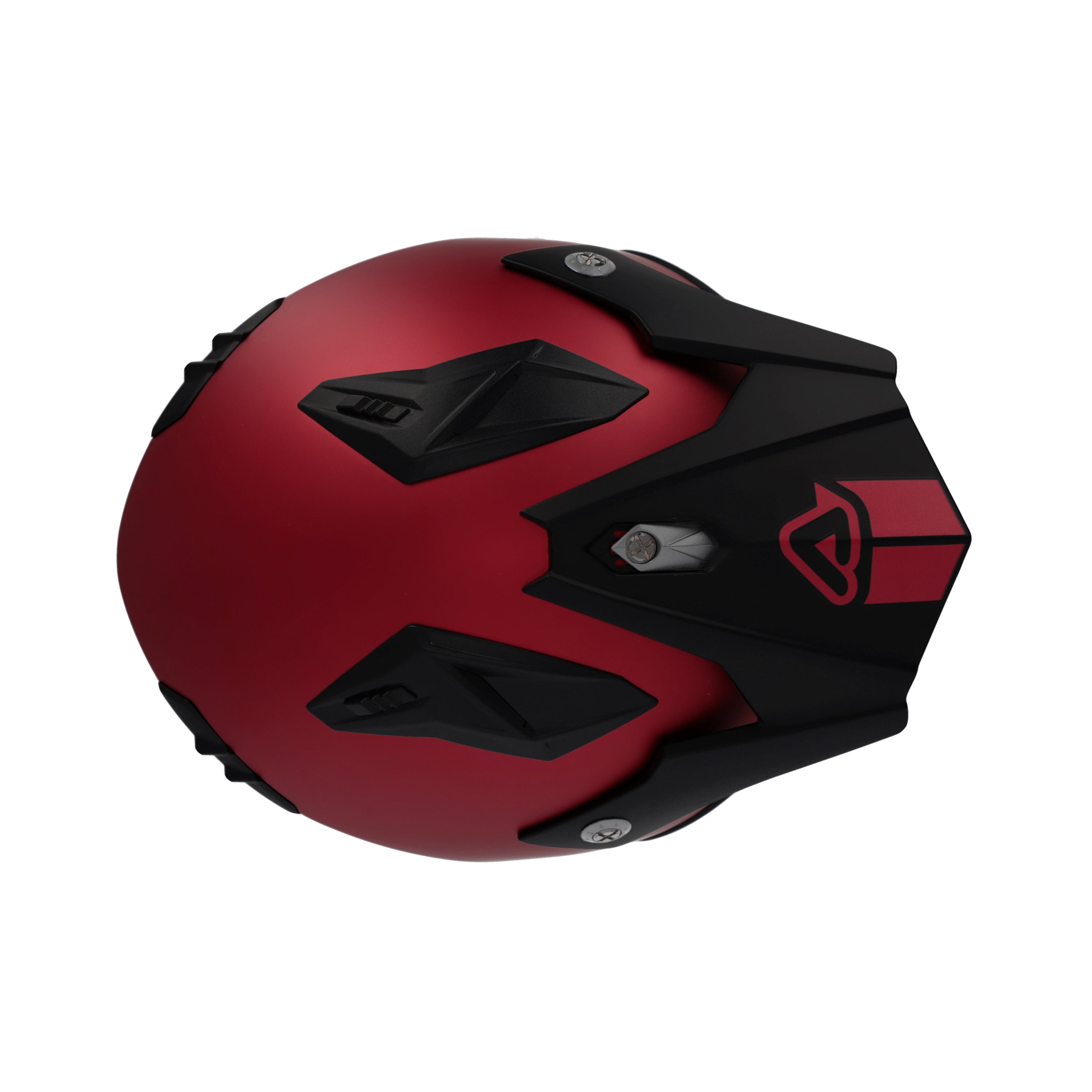 Acerbis Jet Aria Trials Helmet Metalic Red