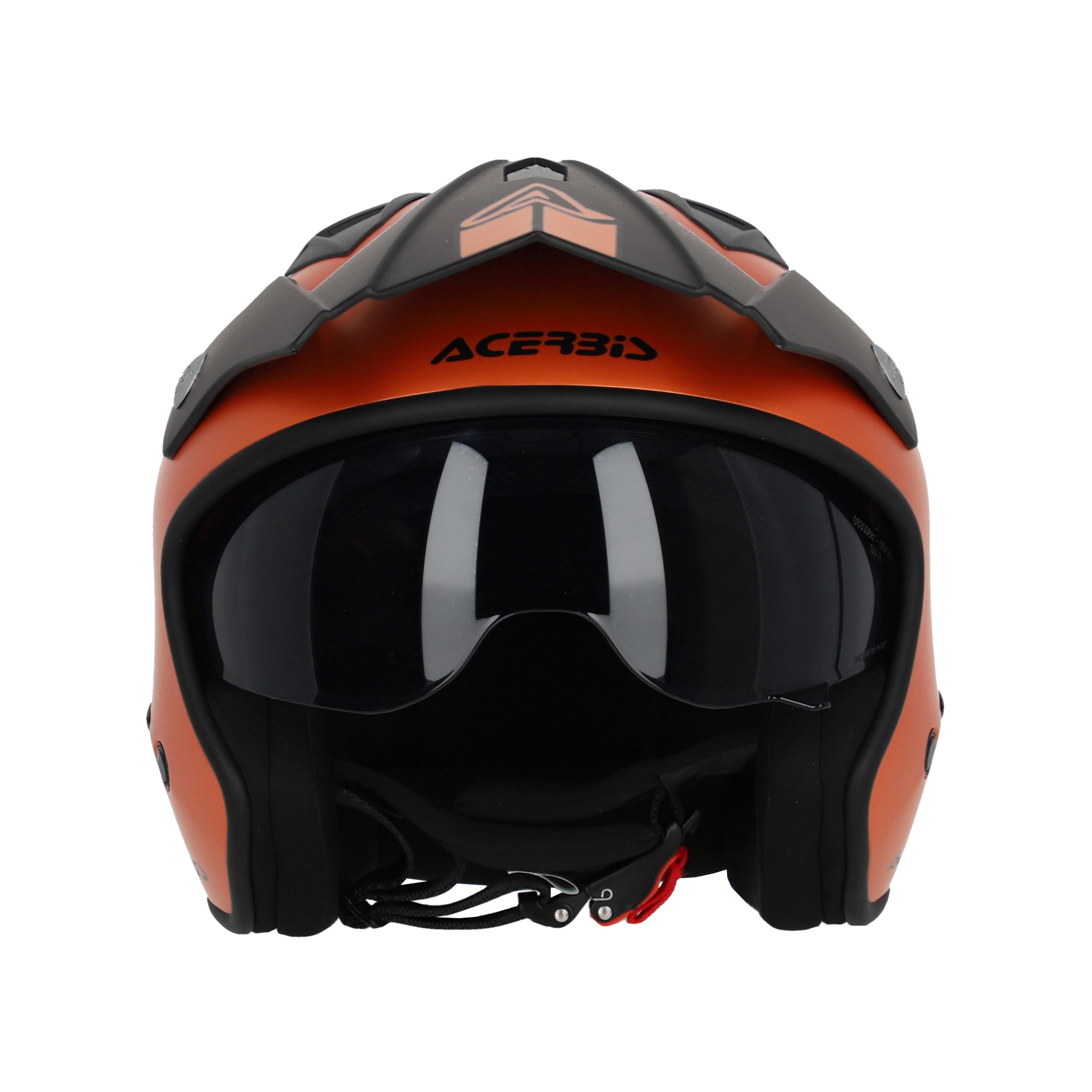 Acerbis Jet Aria Trials Helmet Metalic Orange