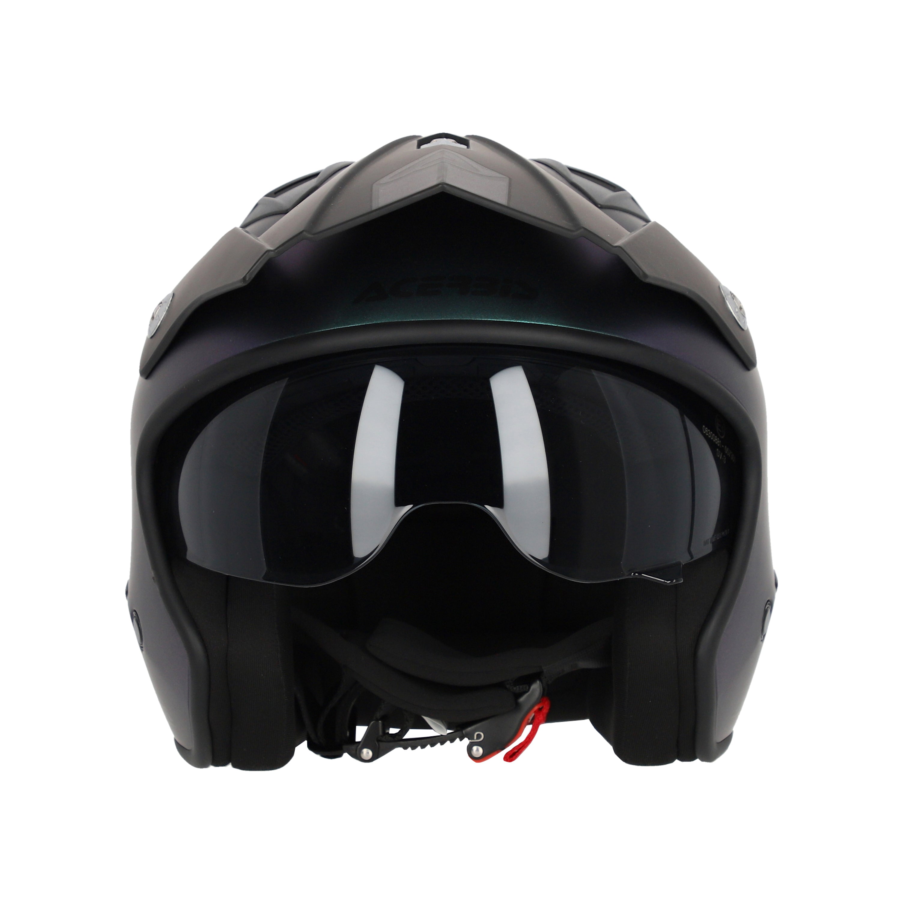 Acerbis Jet Aria Trials Helmet Metalic Chameleon