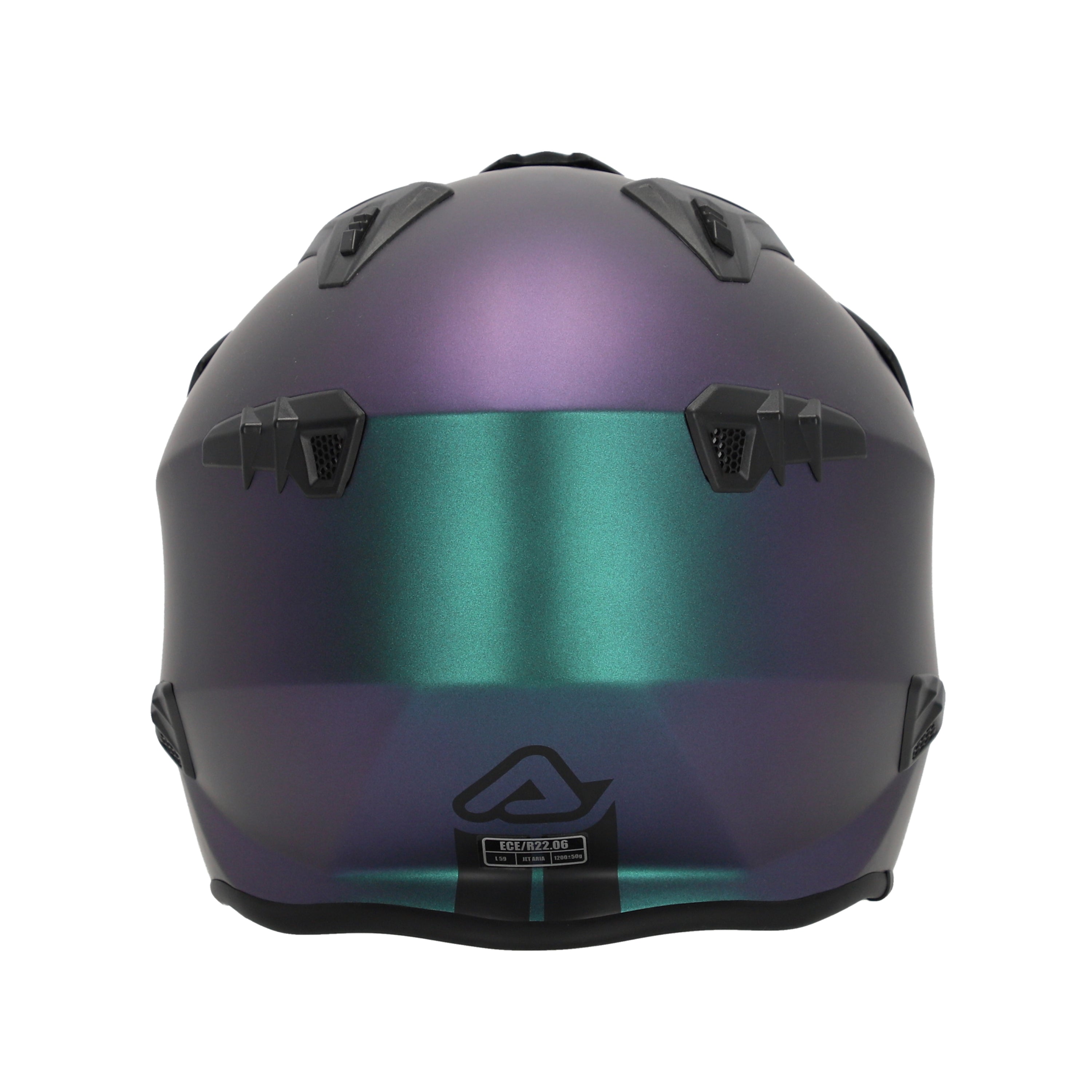 Acerbis Jet Aria Trials Helmet Metalic Chameleon