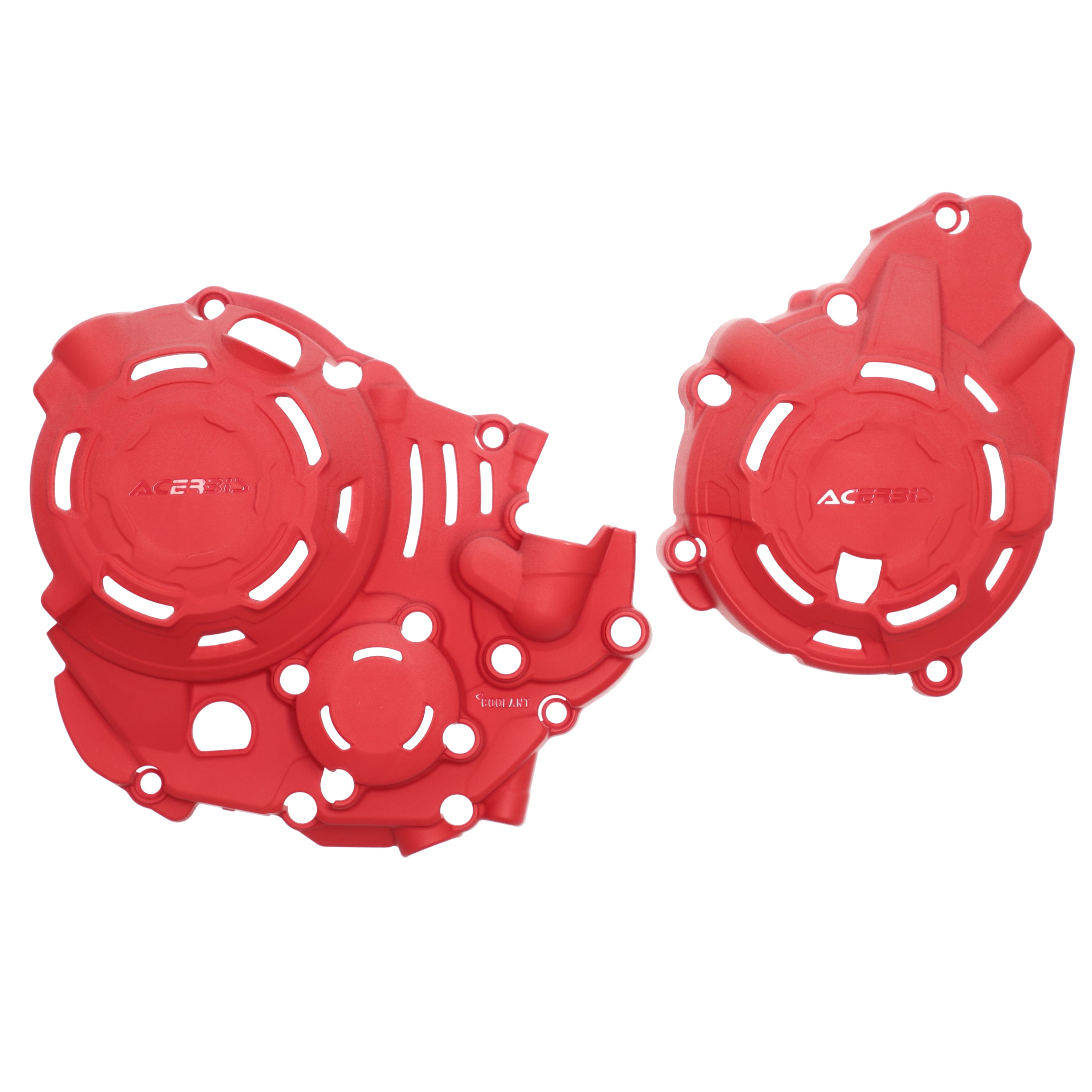 Acerbis X-Power Engine Cover Set HONDA CRF300L 2021-2024 Red