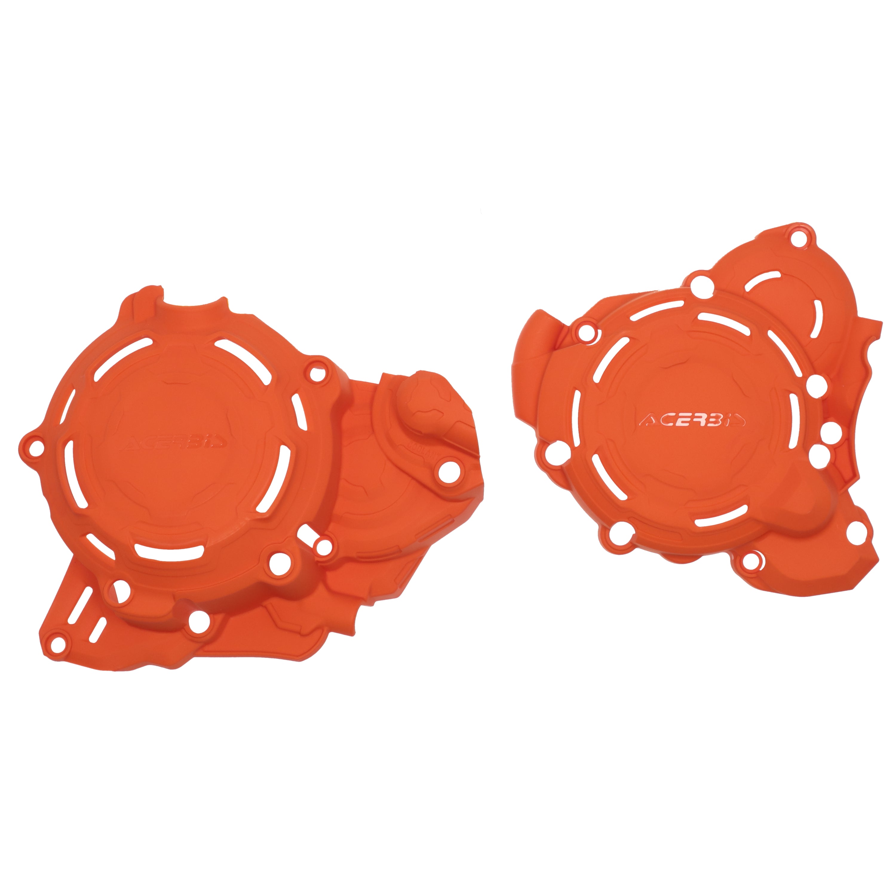 Acerbis X-Power Engine Cover Set KTM EXC 250/300 2024-2025, Husky TE 250/300 2024-2025 Orange