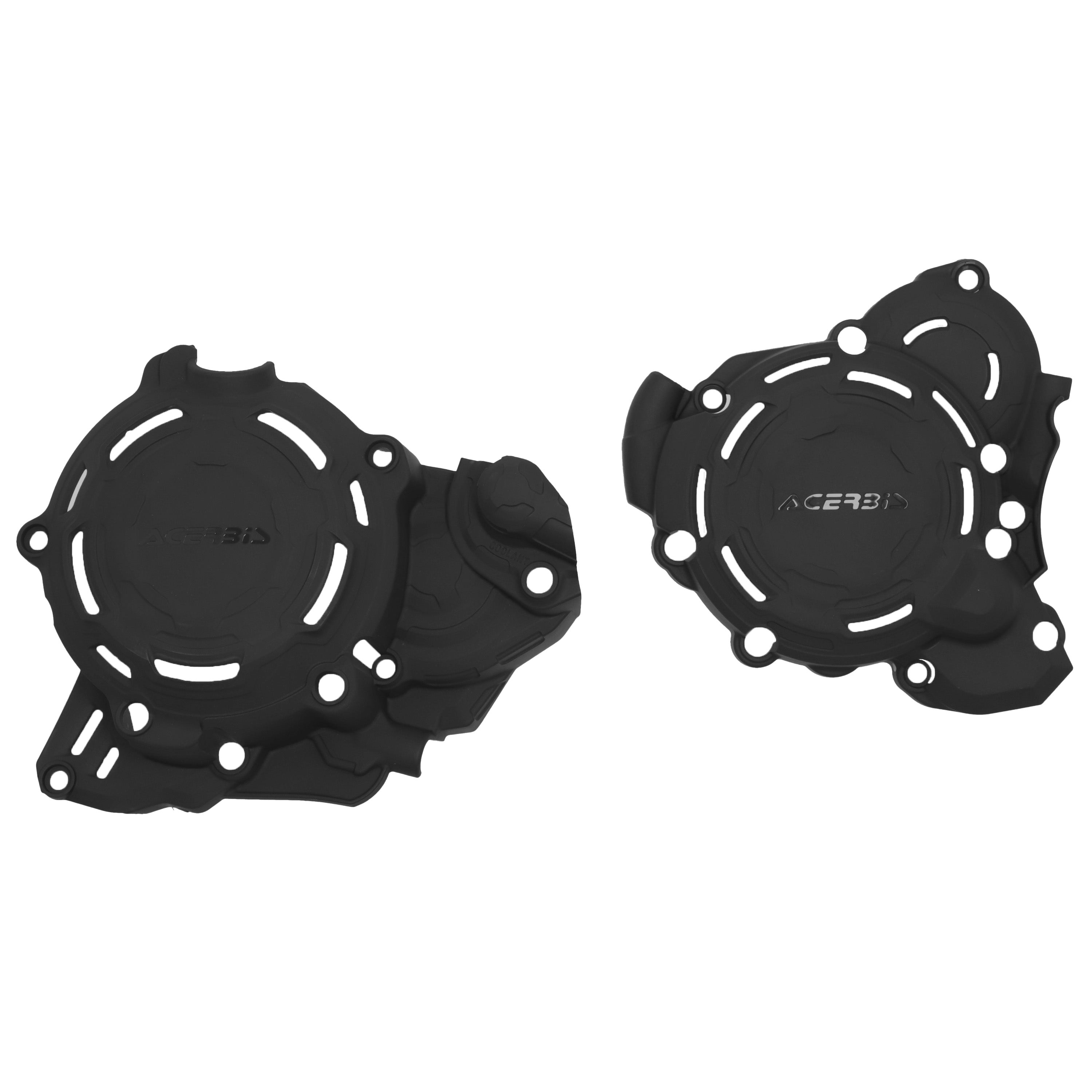 Acerbis X-Power Engine Cover Set KTM EXC 250/300 2024-2025, Husky TE 250/300 2024-2025 Black