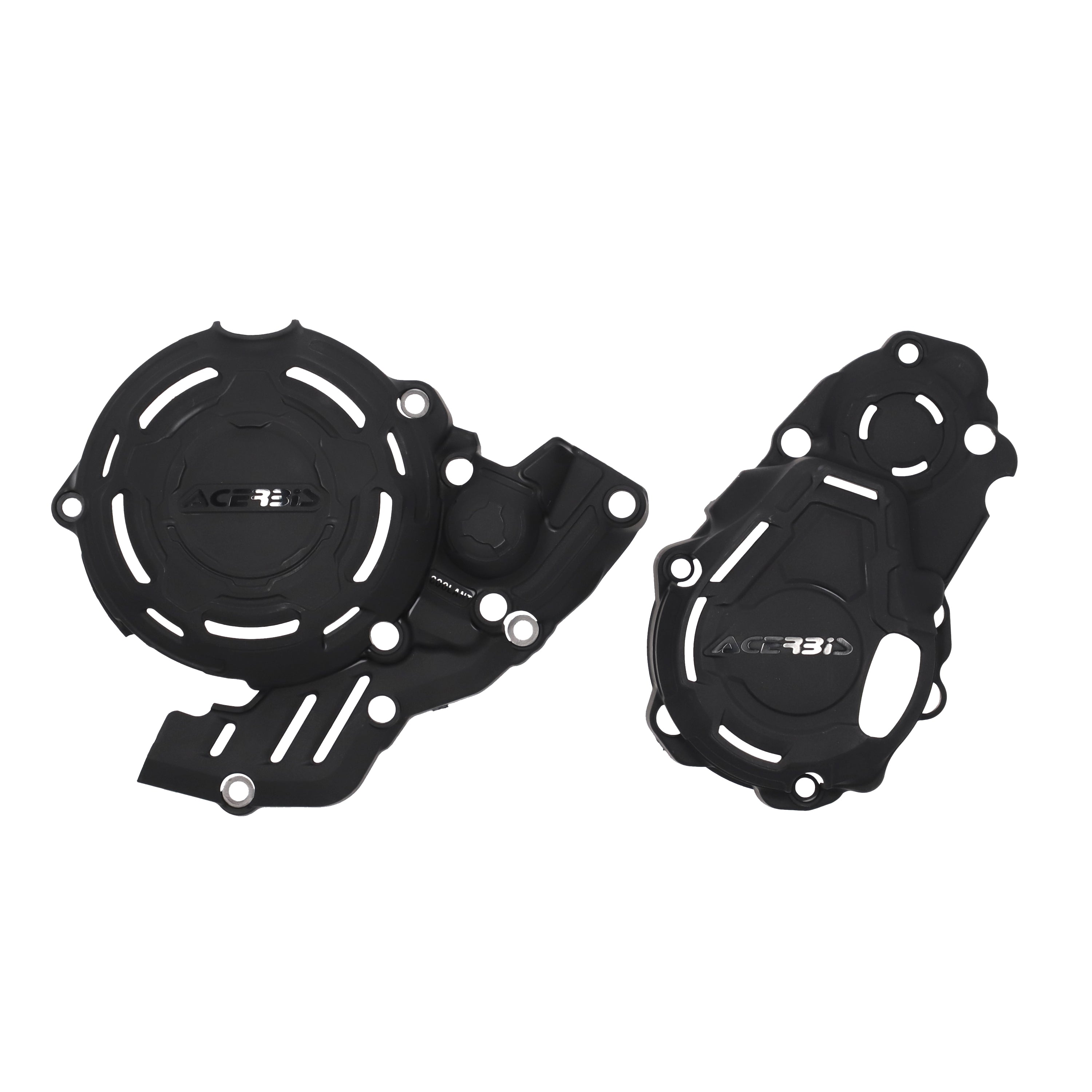 Acerbis X-Power Engine Cover Set GAS GAS MC 250F/350F 2024-2025 Black