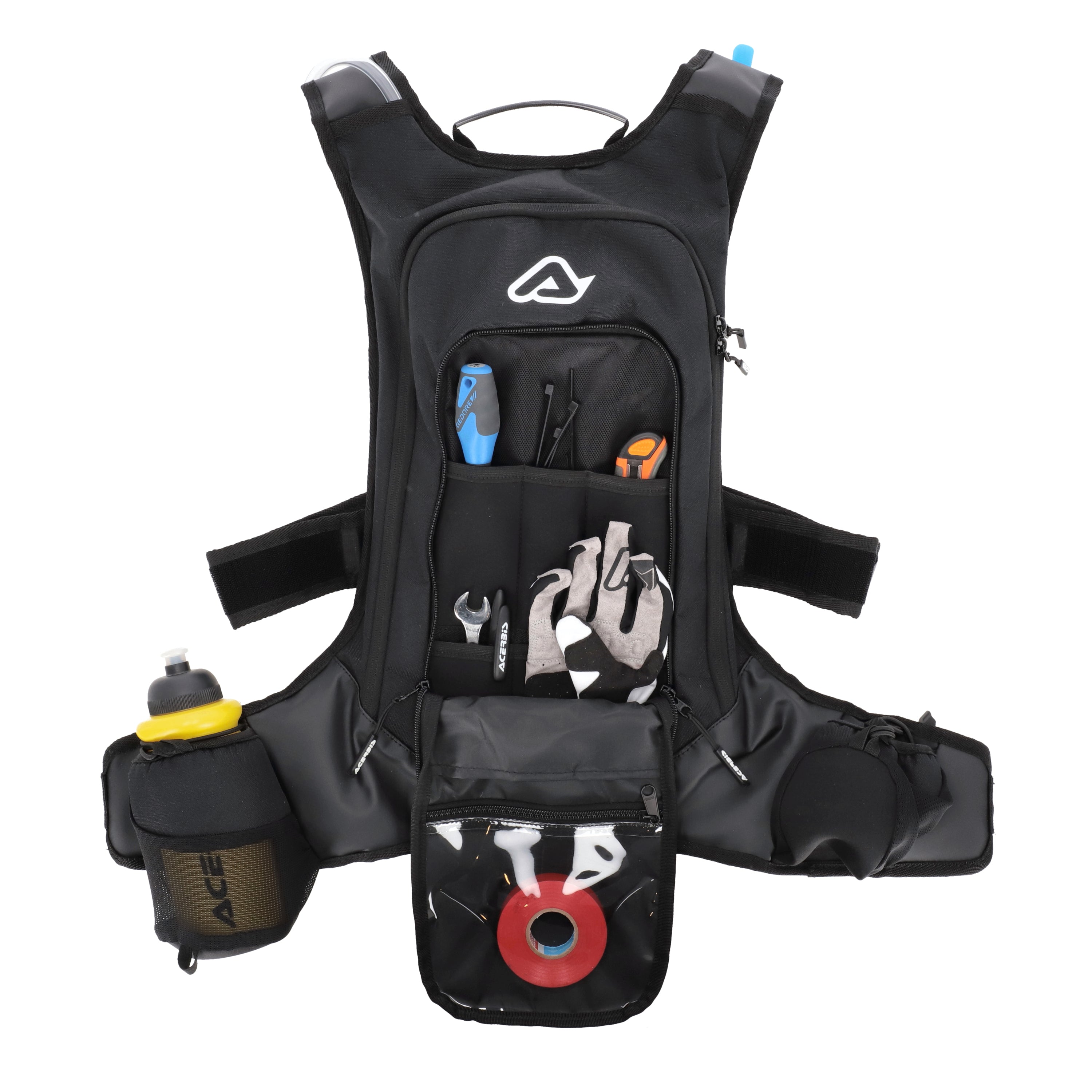 Acerbis X-Storm Hydration Drink Backpack  - With 3 Litre Bladder Black/White