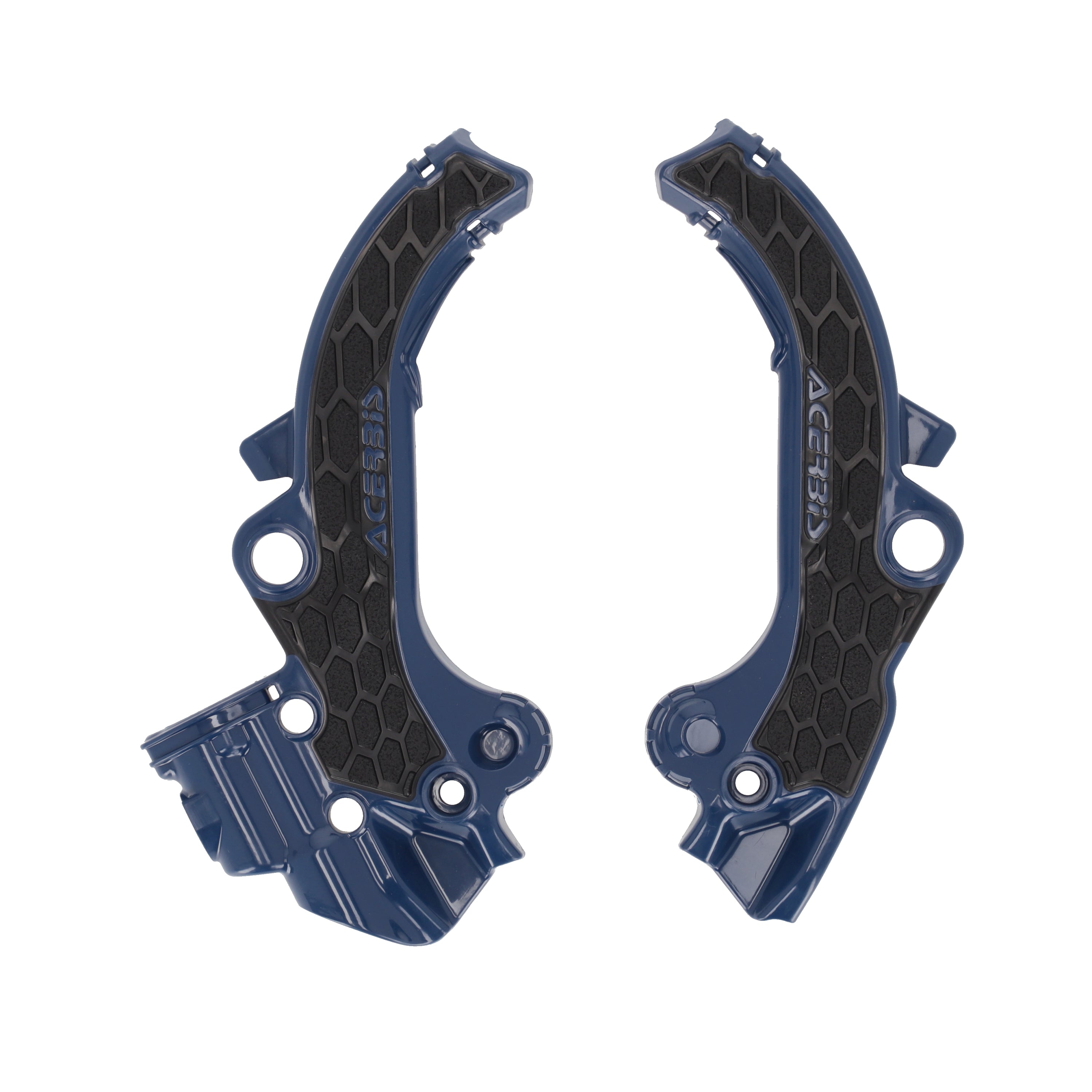 Acerbis X-Grip Frame Guards KTM SX 65 2024-25, HUSKY TC 65 2024-25, GAS GAS MC 65 2024-25 Blue/Black