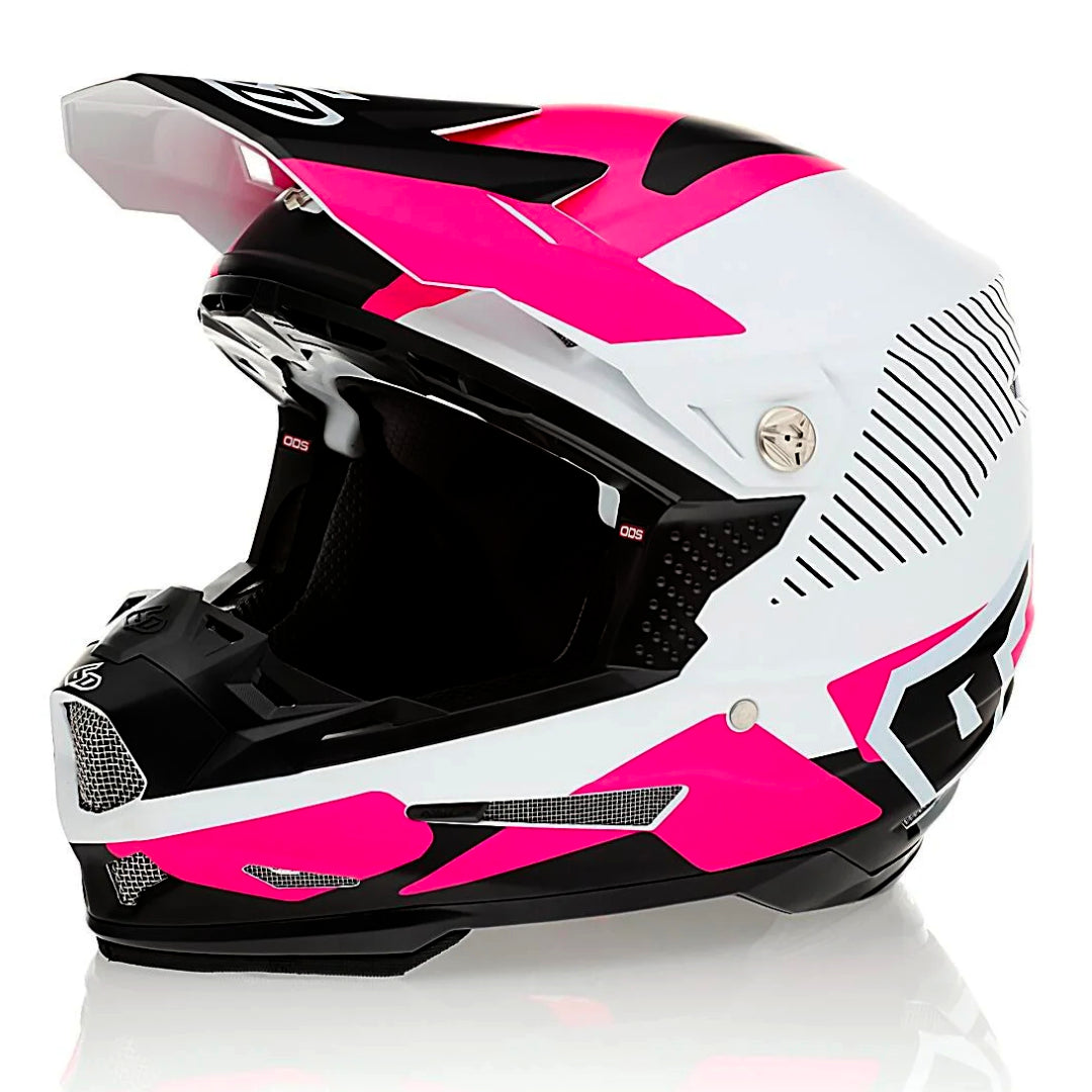 6D ATR-2Y Youth MX Helmet Fusion Pink