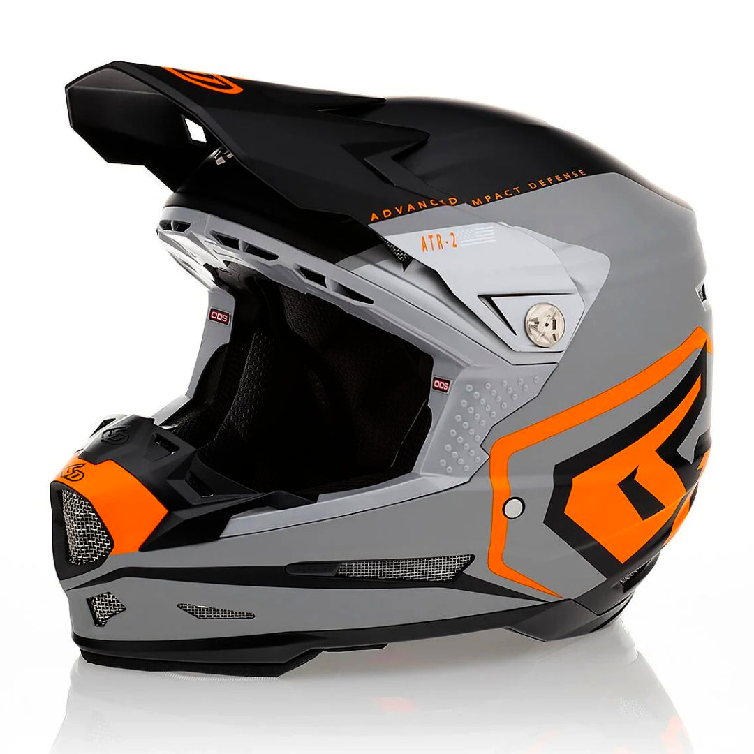 6D ATR-2 MX Helmet Delta Neon Orange