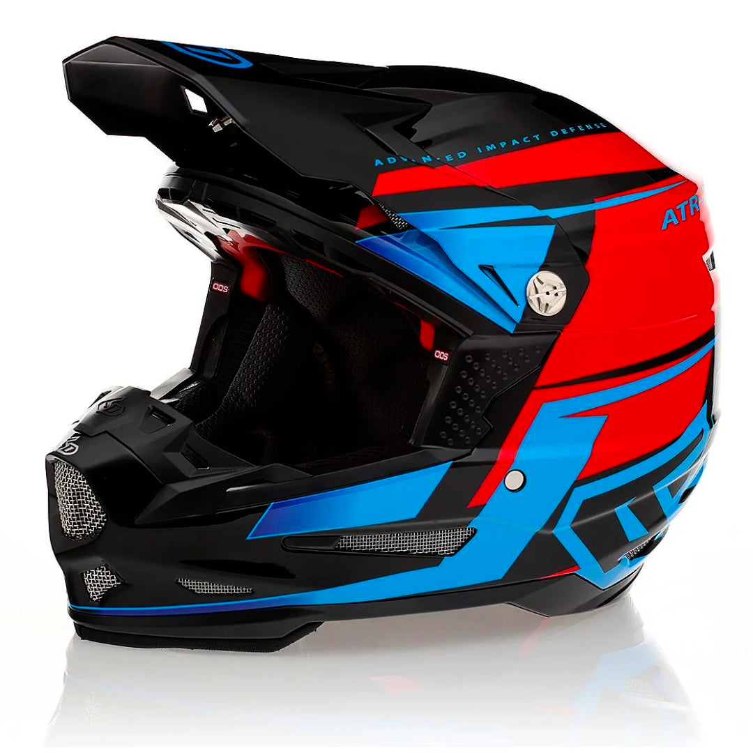 6D ATR-2 MX Helmet Mach Blue/Red/Black