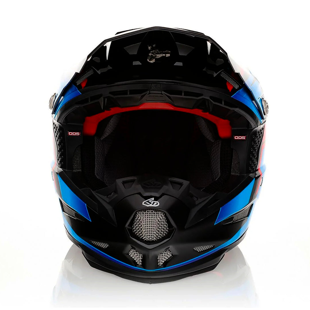 6D ATR-2 MX Helmet Mach Blue/Red/Black