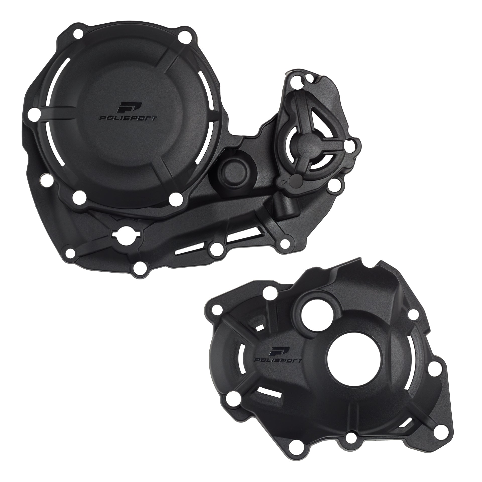 Polisport Clutch & Ignition Cover Protector YAMAHA YZ450F 23-24 Black