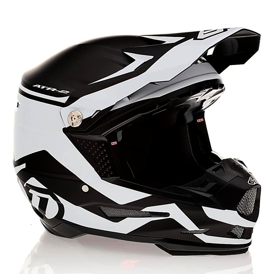 6D ATR-2 MX Helmet Drive White