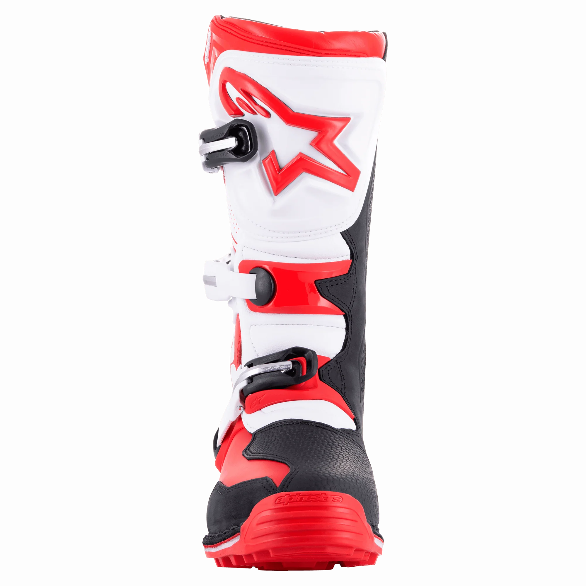 Alpinestars Tech-T Trials Boots Bright Red/Black/White