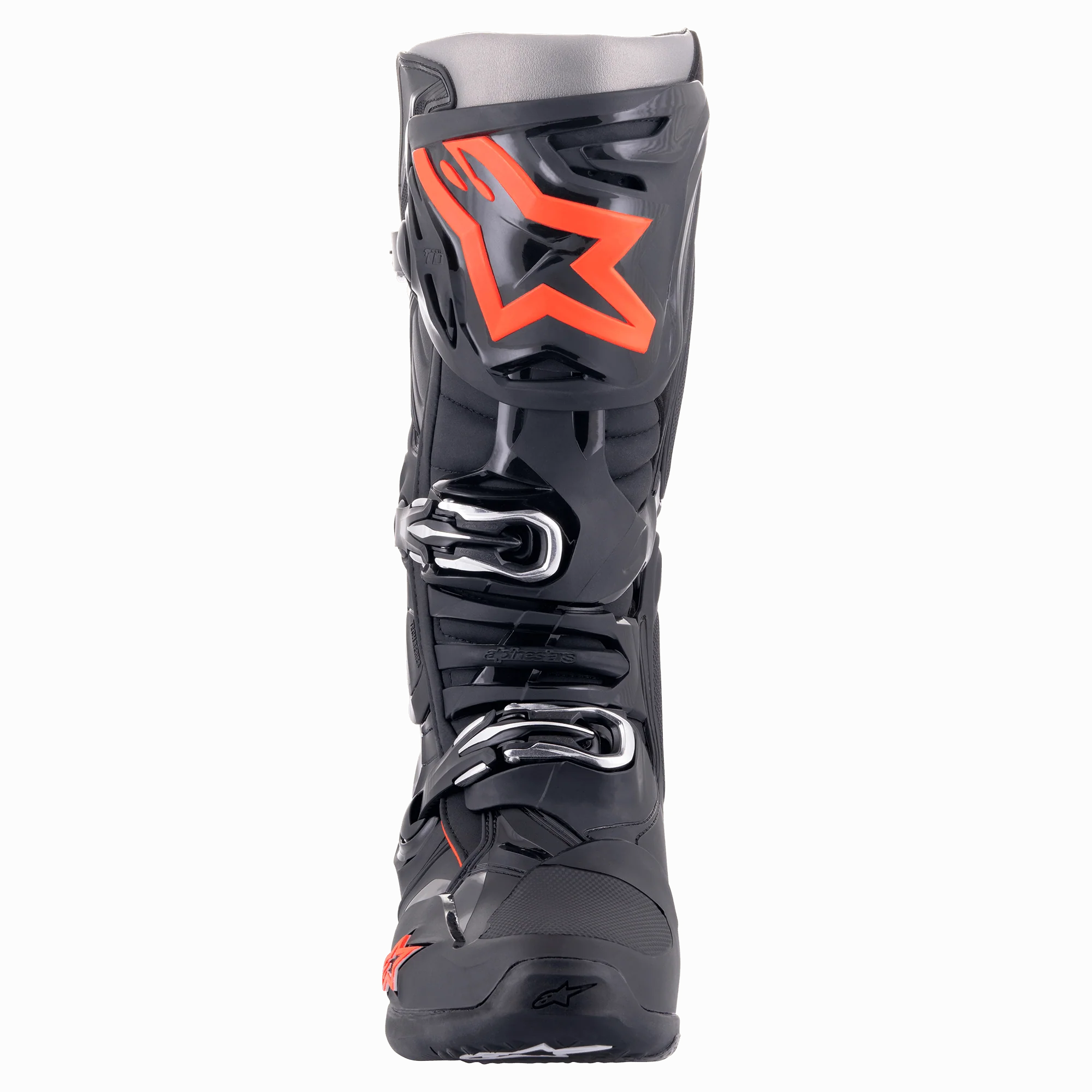 Alpinestars Tech 10 Motocross Boots Black/Red Fluo