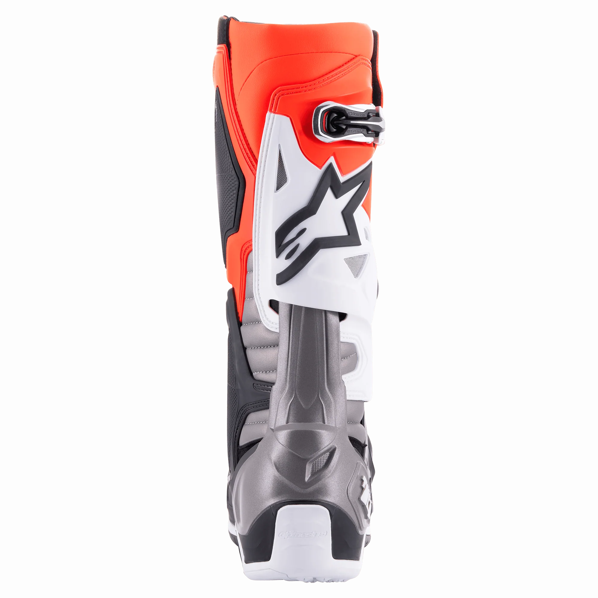 Alpinestars Tech 10 Motocross Boots Black/Red Fluo/Orange Fluo/White