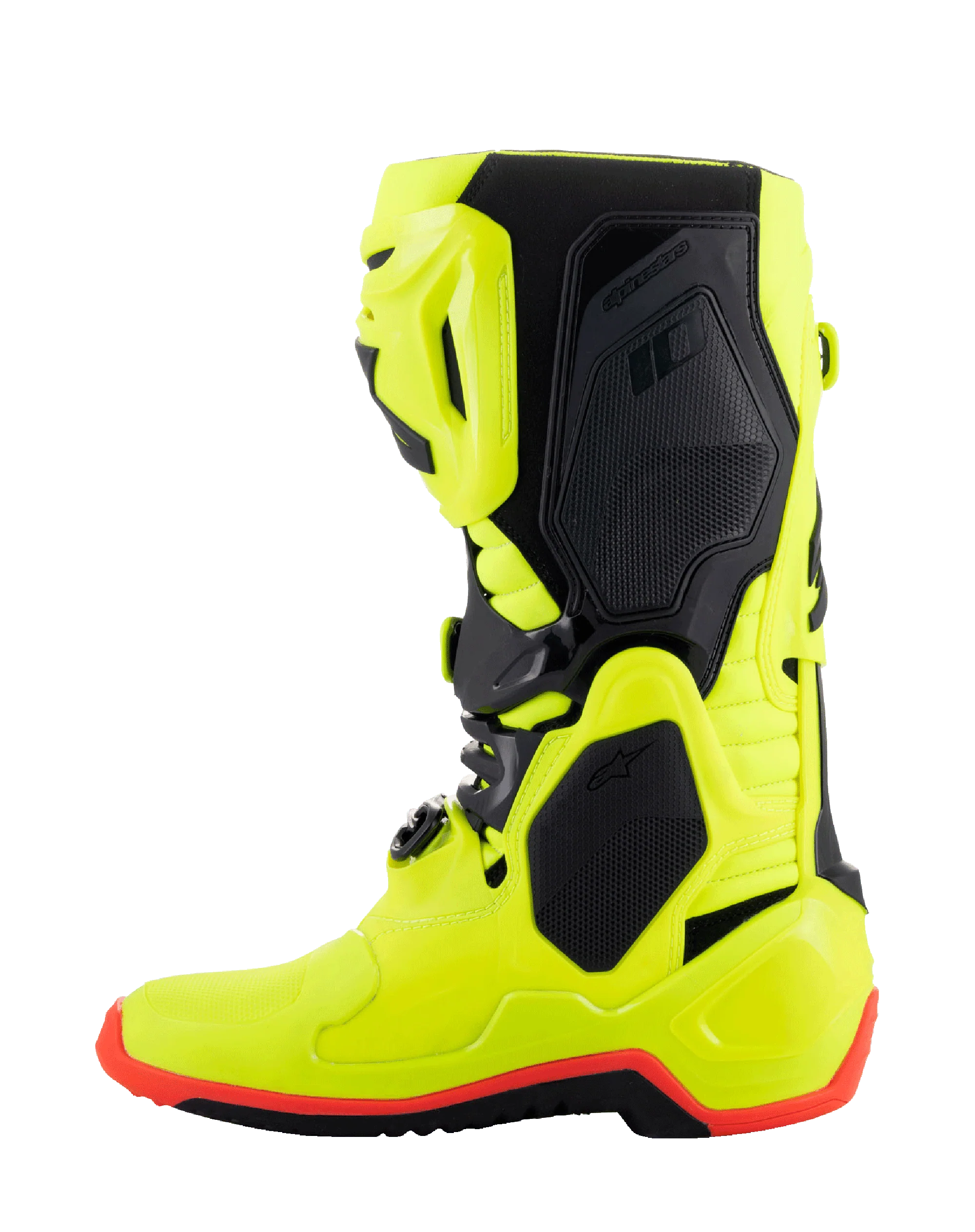 Alpinestars Tech 10 Motocross Boots Yellow Fluo/Black/Red Fluo