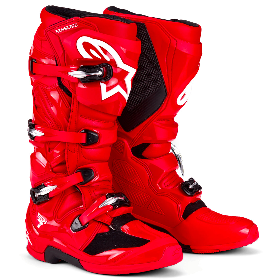 Alpinestars Tech 7 Motocross Boots Bright Red