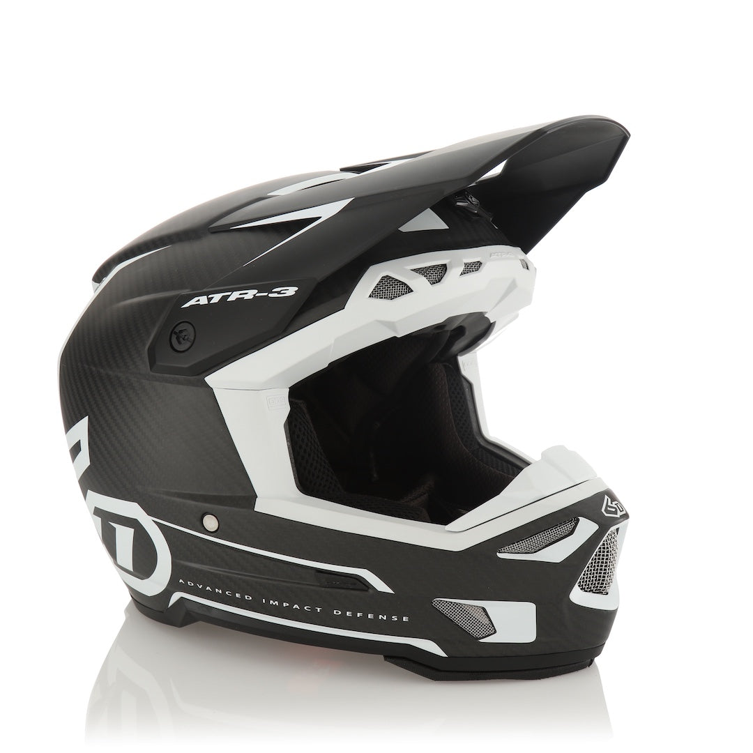 6D ATR-3 MX Helmet Nova Matte White