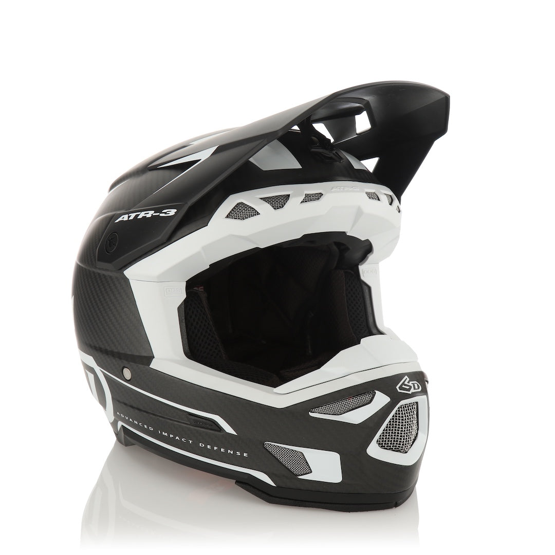 6D ATR-3 MX Helmet Nova Matte White