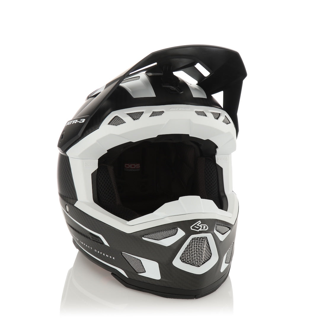 6D ATR-3 MX Helmet Nova Matte White