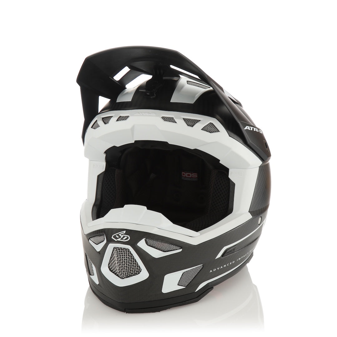 6D ATR-3 MX Helmet Nova Matte White