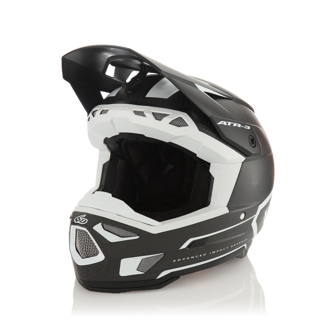 6D ATR-3 MX Helmet Nova Matte White