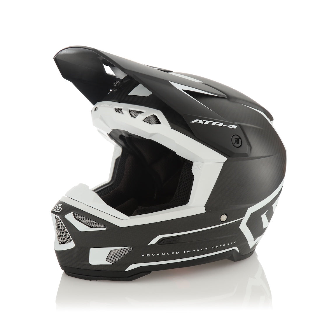 6D ATR-3 MX Helmet Nova Matte White