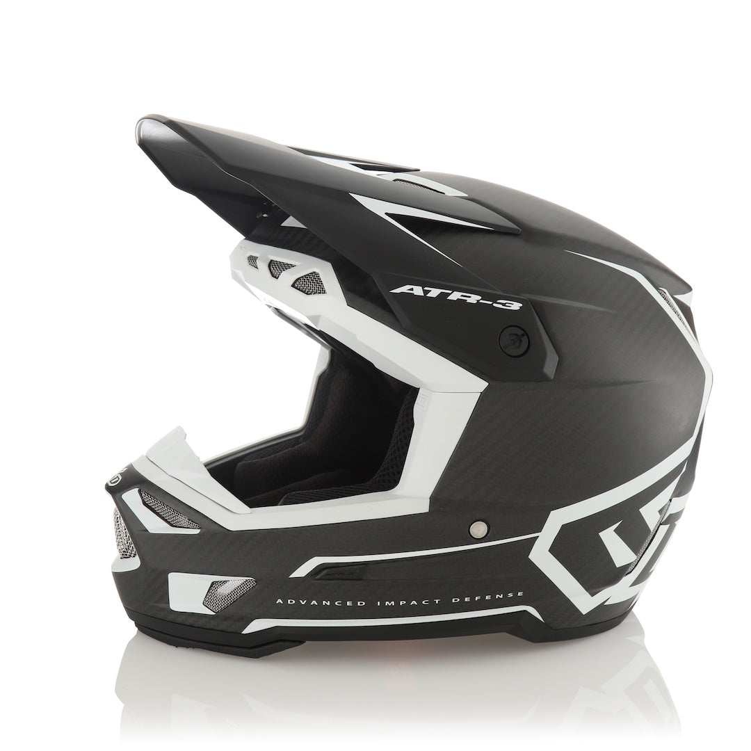 6D ATR-3 MX Helmet Nova Matte White