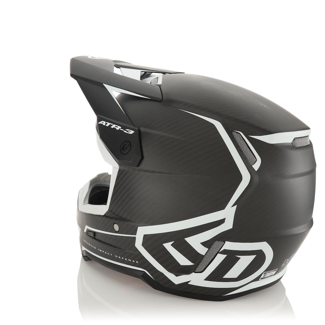 6D ATR-3 MX Helmet Nova Matte White