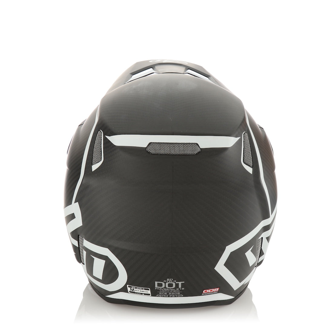 6D ATR-3 MX Helmet Nova Matte White