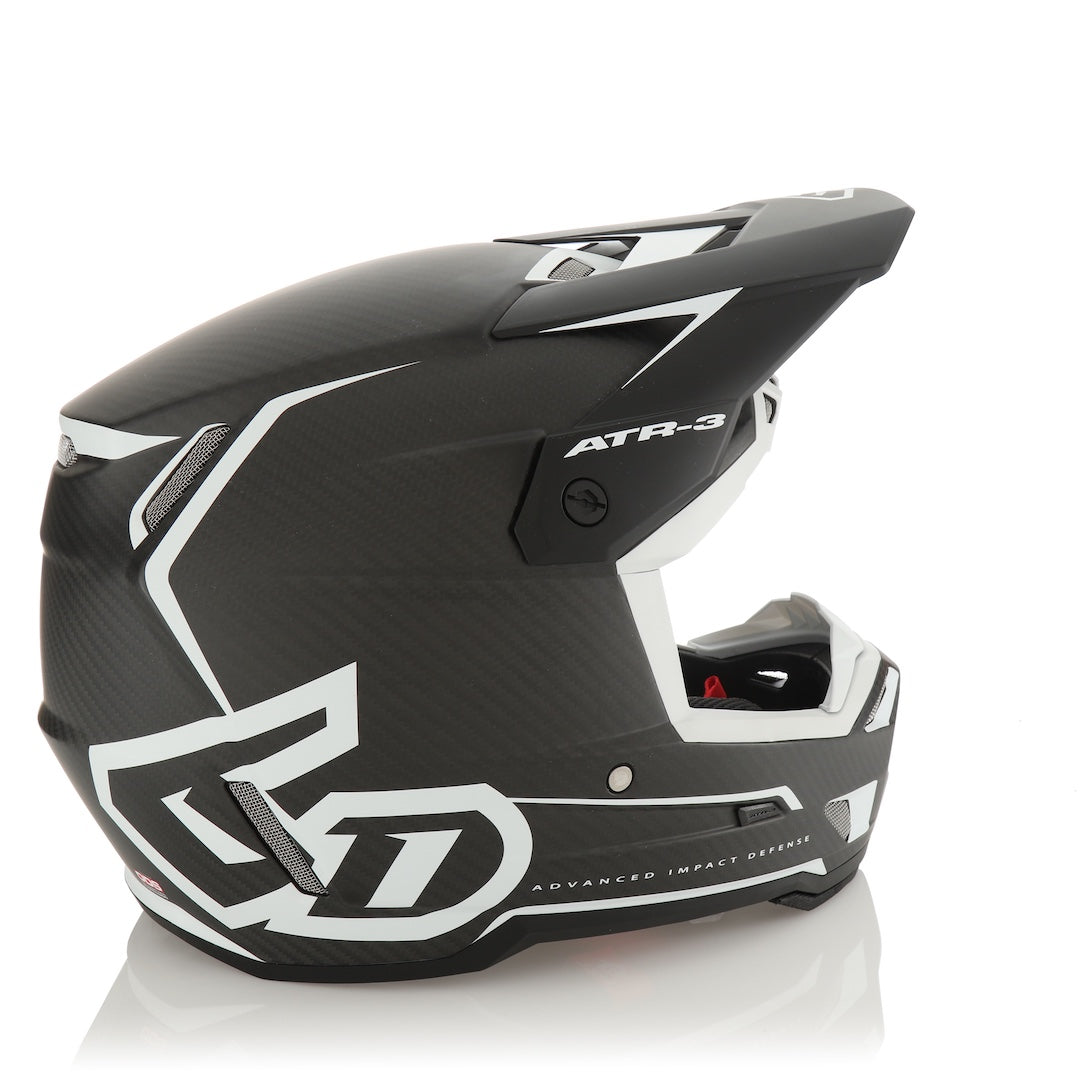 6D ATR-3 MX Helmet Nova Matte White