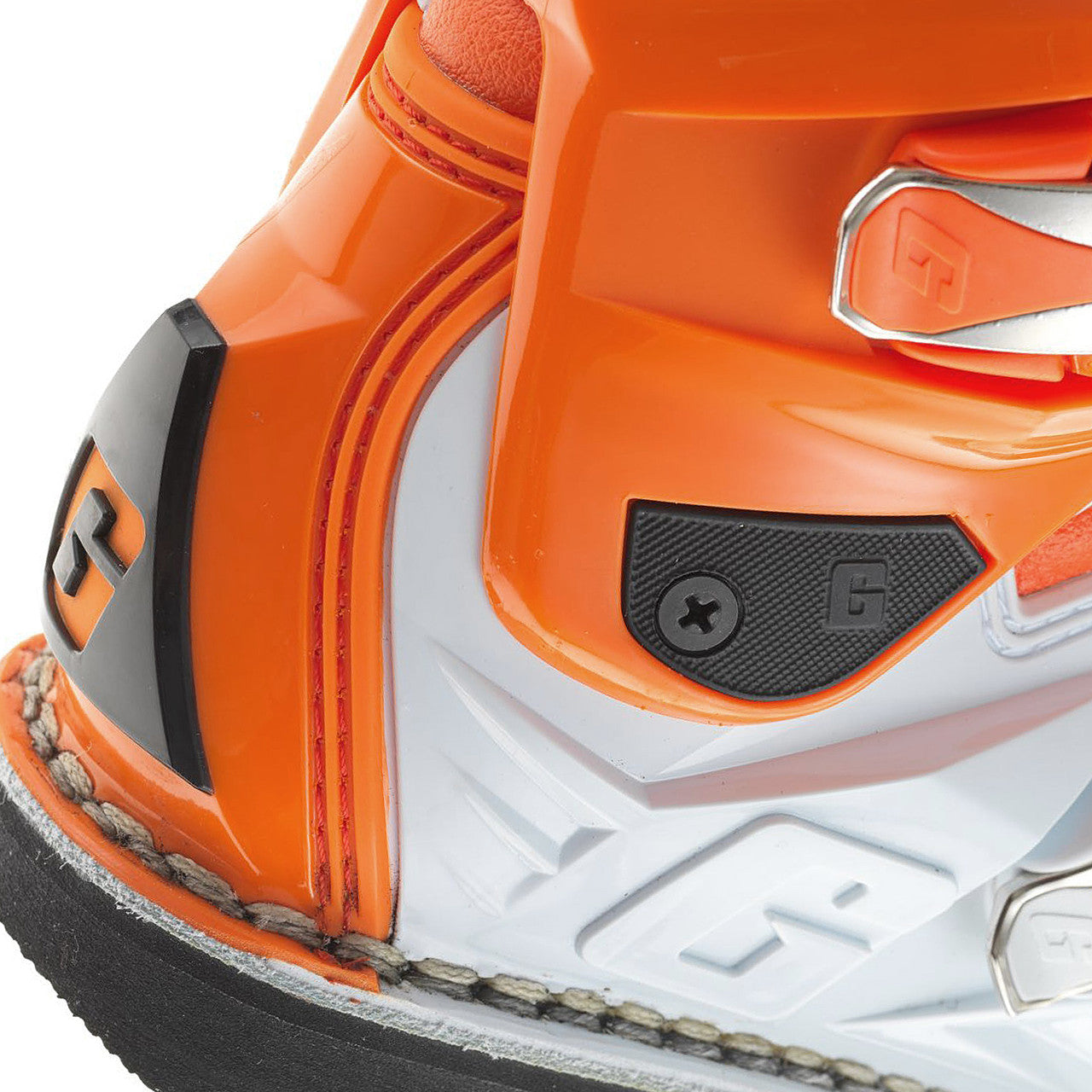 Gaerne SG12 MX Boots Orange/Grey/White