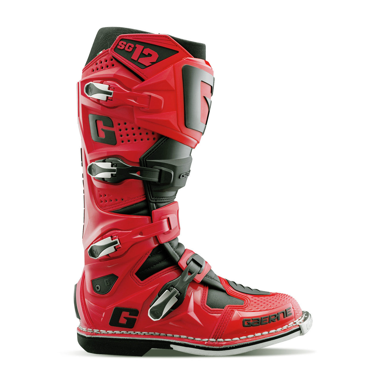 Gaerne SG12 MX Boots Red/Black