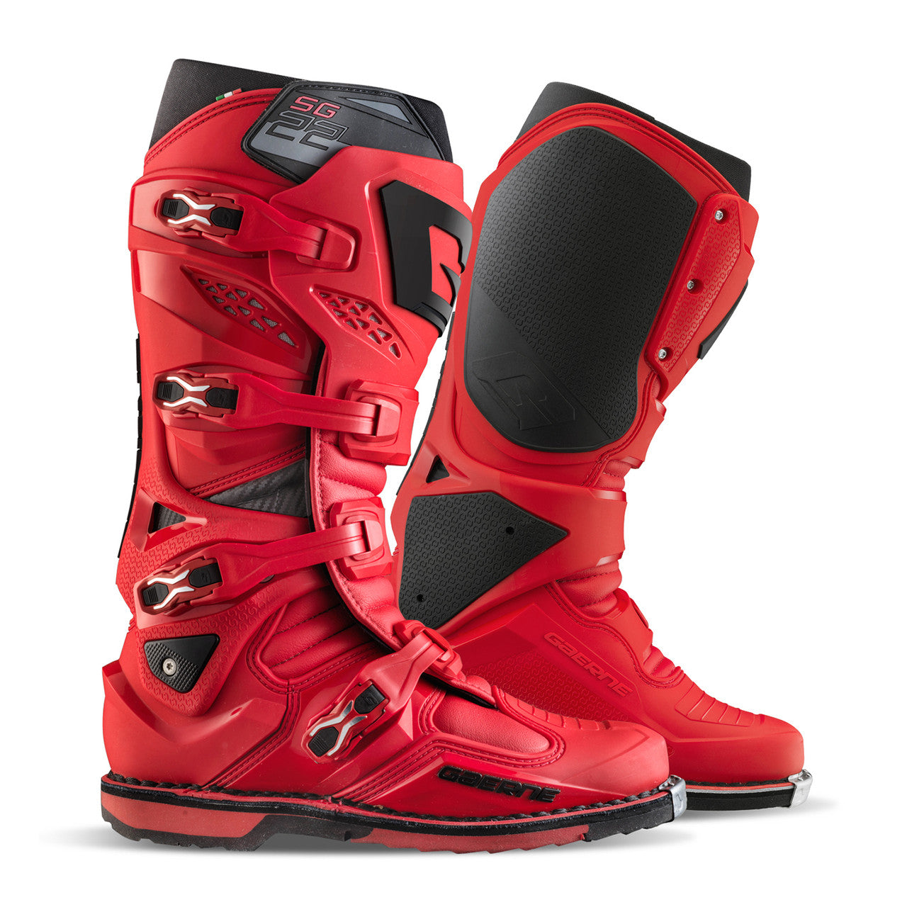 Gaerne SG22 MX Boots Red