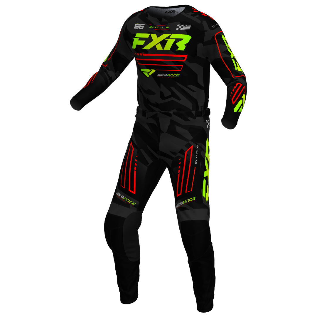 FXR Clutch 2025 MX Kit Combo Nuke/HiVis/Camo