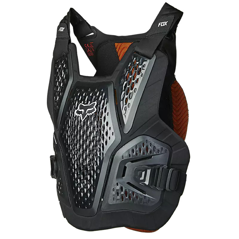 Fox Raceframe Impact Soft Back CE D3O® Chest Guard Black