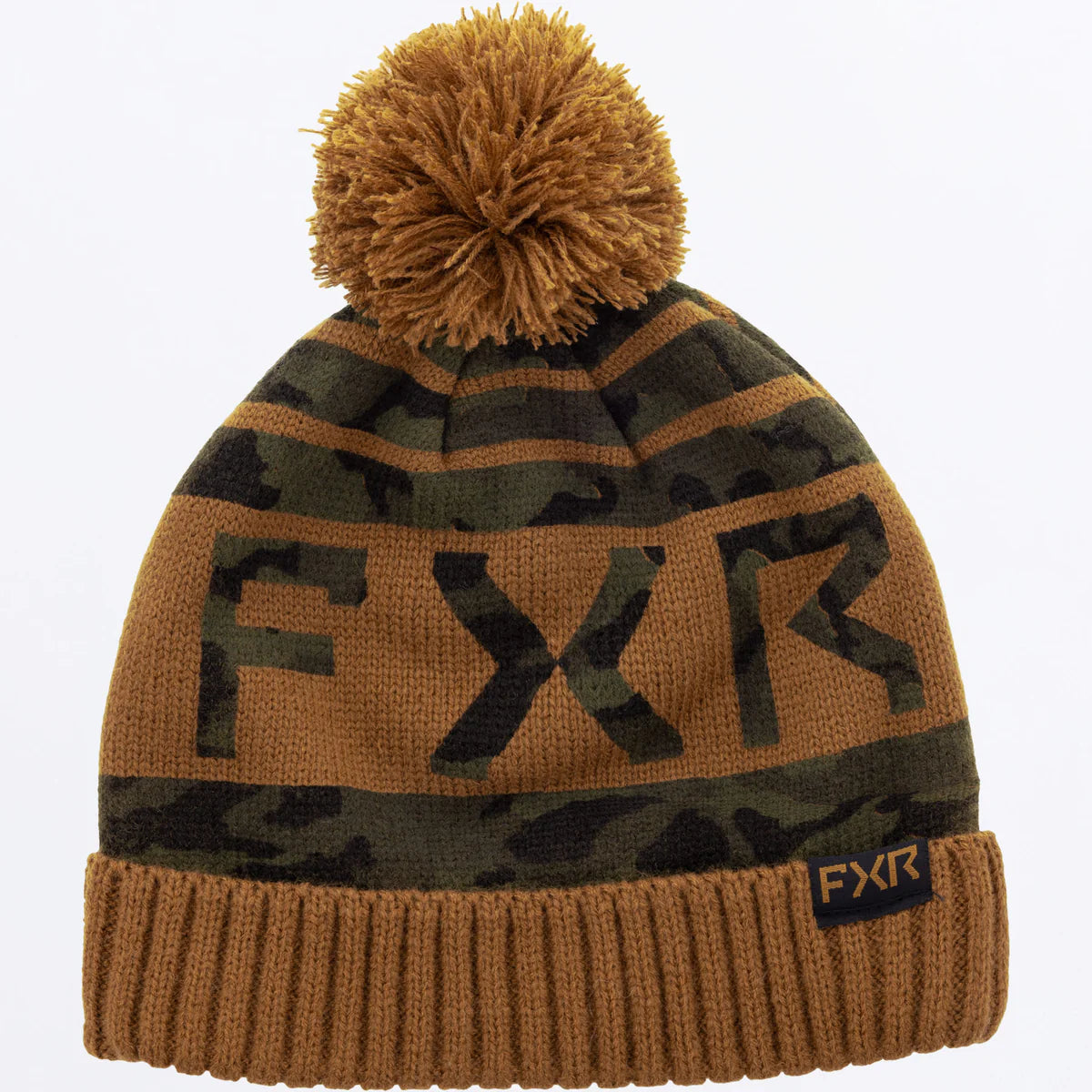 FXR Helium Beanie 25 Army Camo/Copper