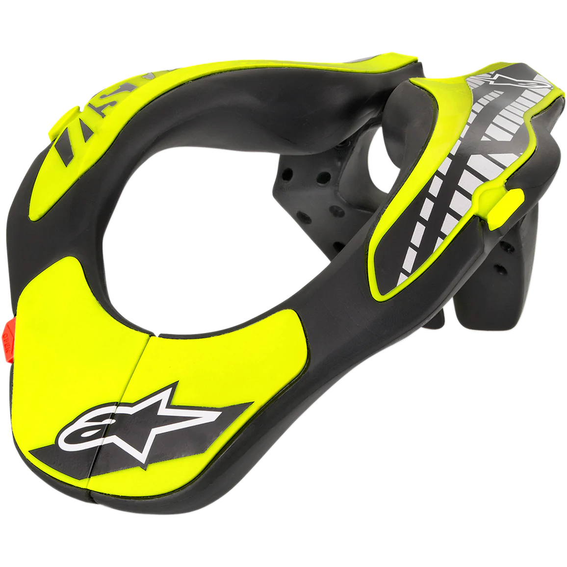 Alpinestars YOUTH Neck Support Black Yellow Fluo