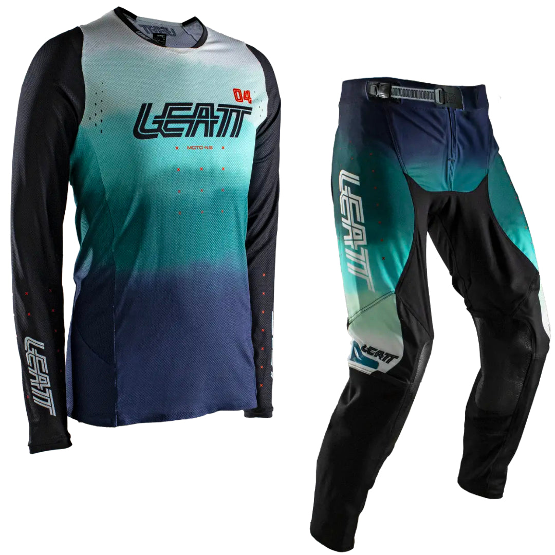 Leatt Moto 4.5 WOMEN MX Kit Combo 2025 Marine