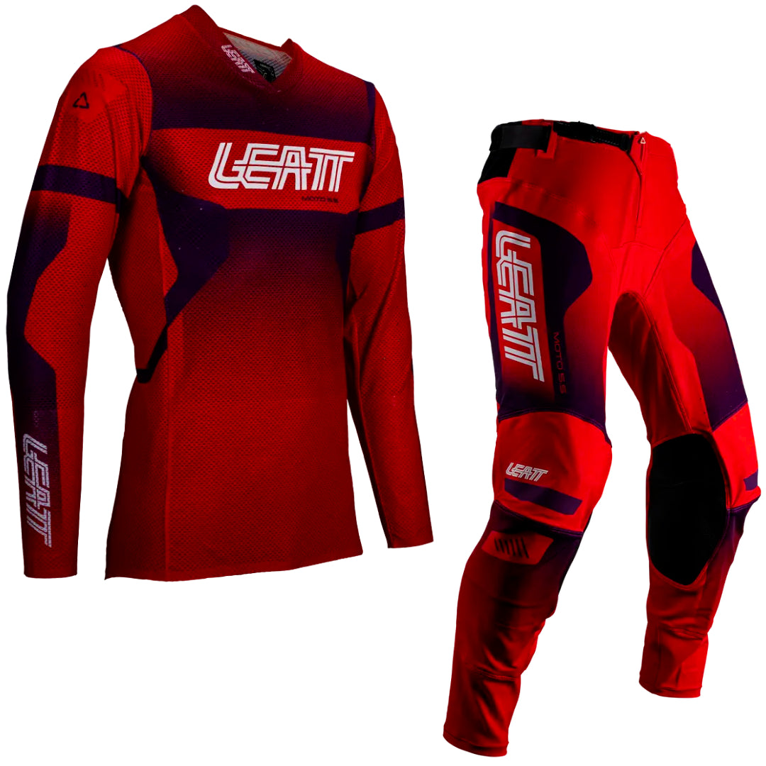 Leatt Moto 5.5 MX Kit Combo 2025 Sunburn