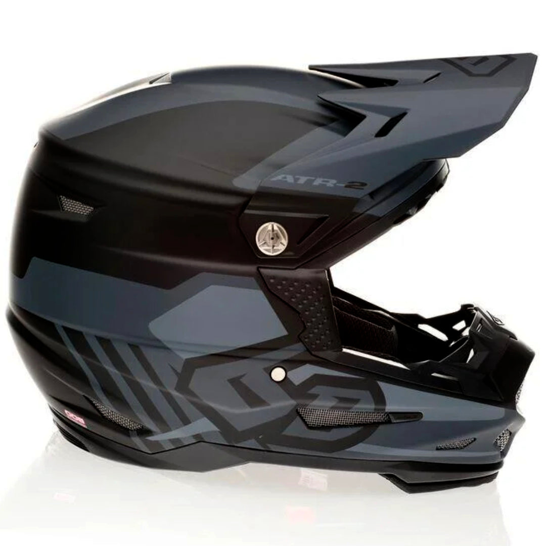 6D ATR-2 MX Helmet Target Black