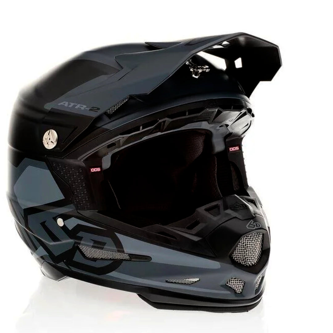 6D ATR-2 MX Helmet Target Black