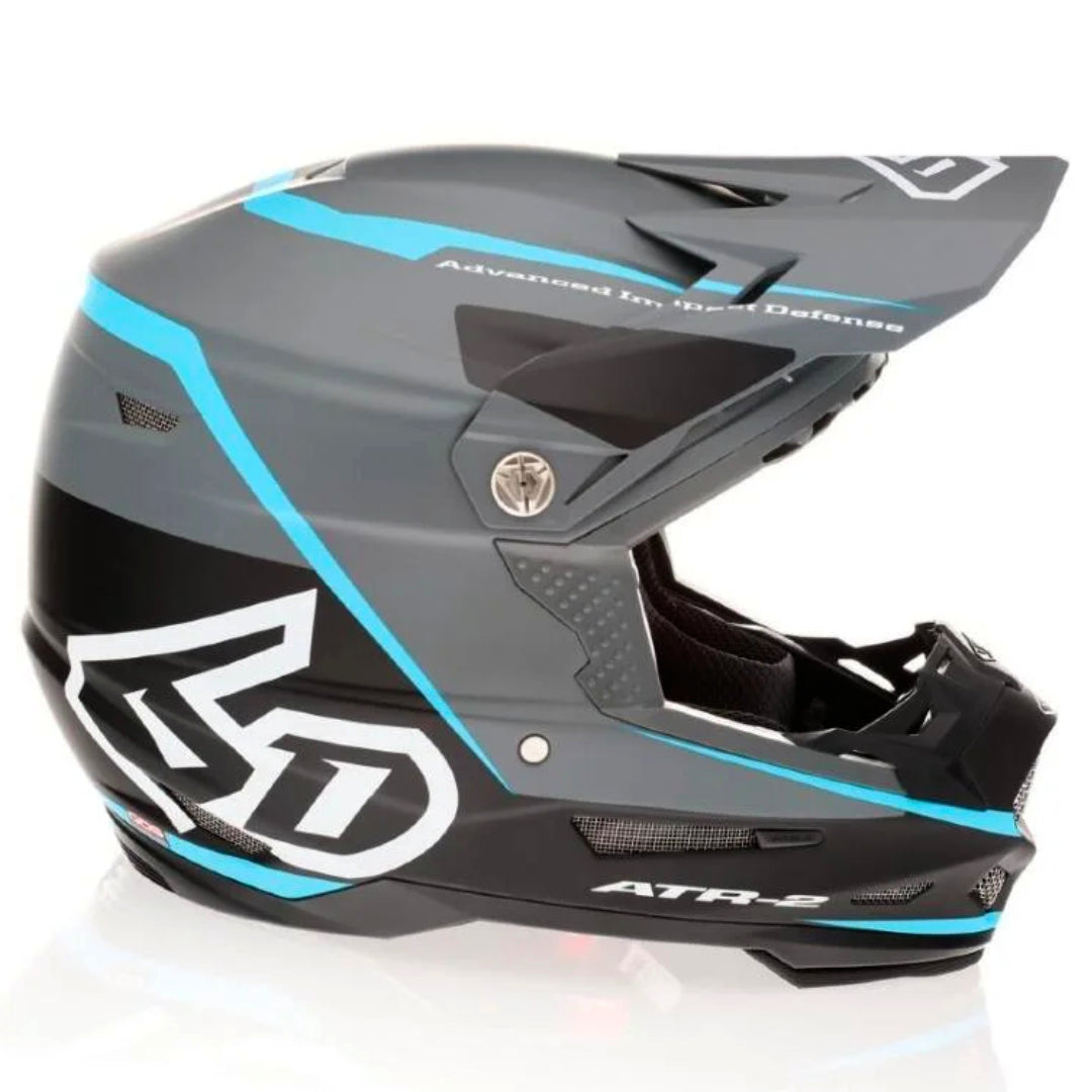 6D ATR-2 MX Helmet Alpha Cyan