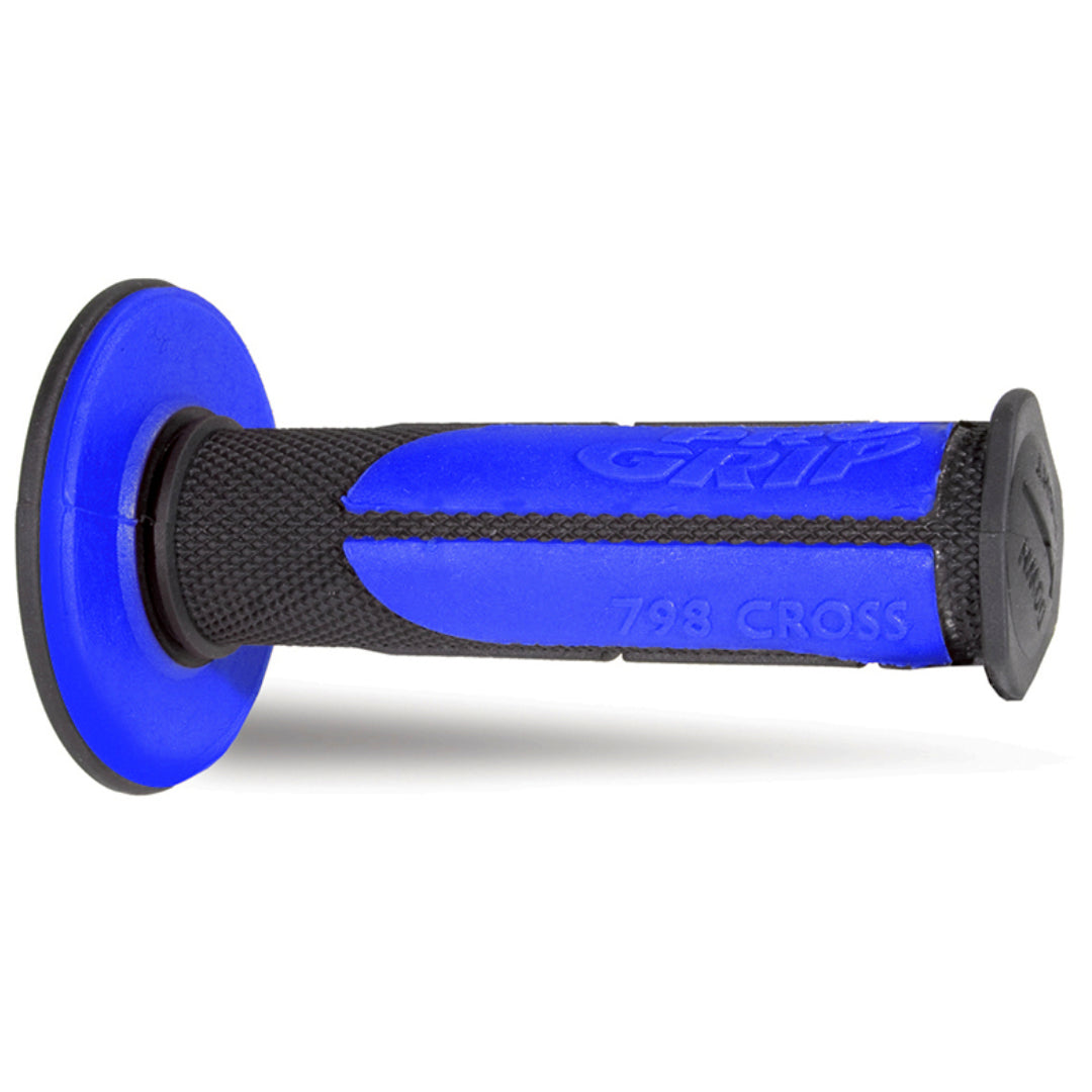 Pro Grip 798 Dual Density MX Grips Black/Blue