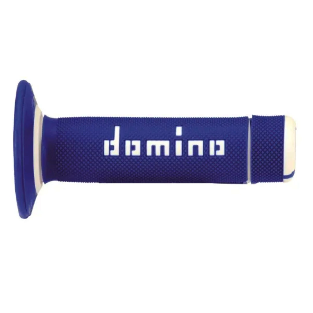 Domino Dual Compound TRIALS Grips Blue/White