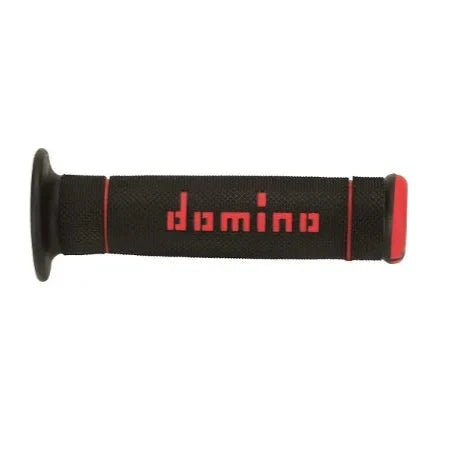 Domino Dual Compound TRIALS Grips Black/Red