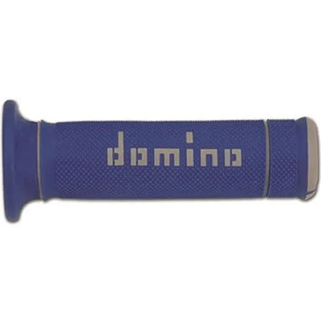 Domino Dual Compound TRIALS Grips Blue/Grey