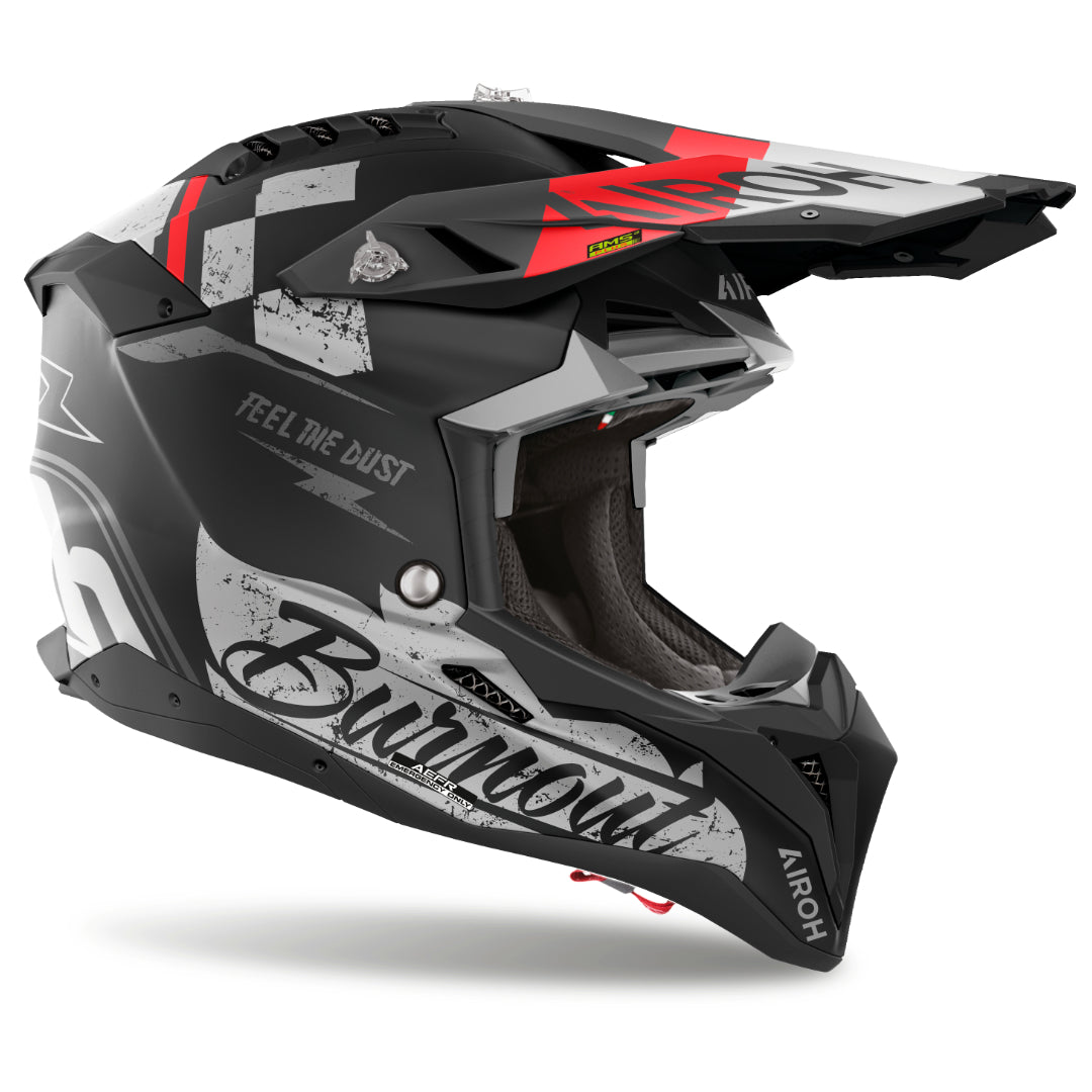 Airoh Aviator 3 Burnout Matt MX Helmet