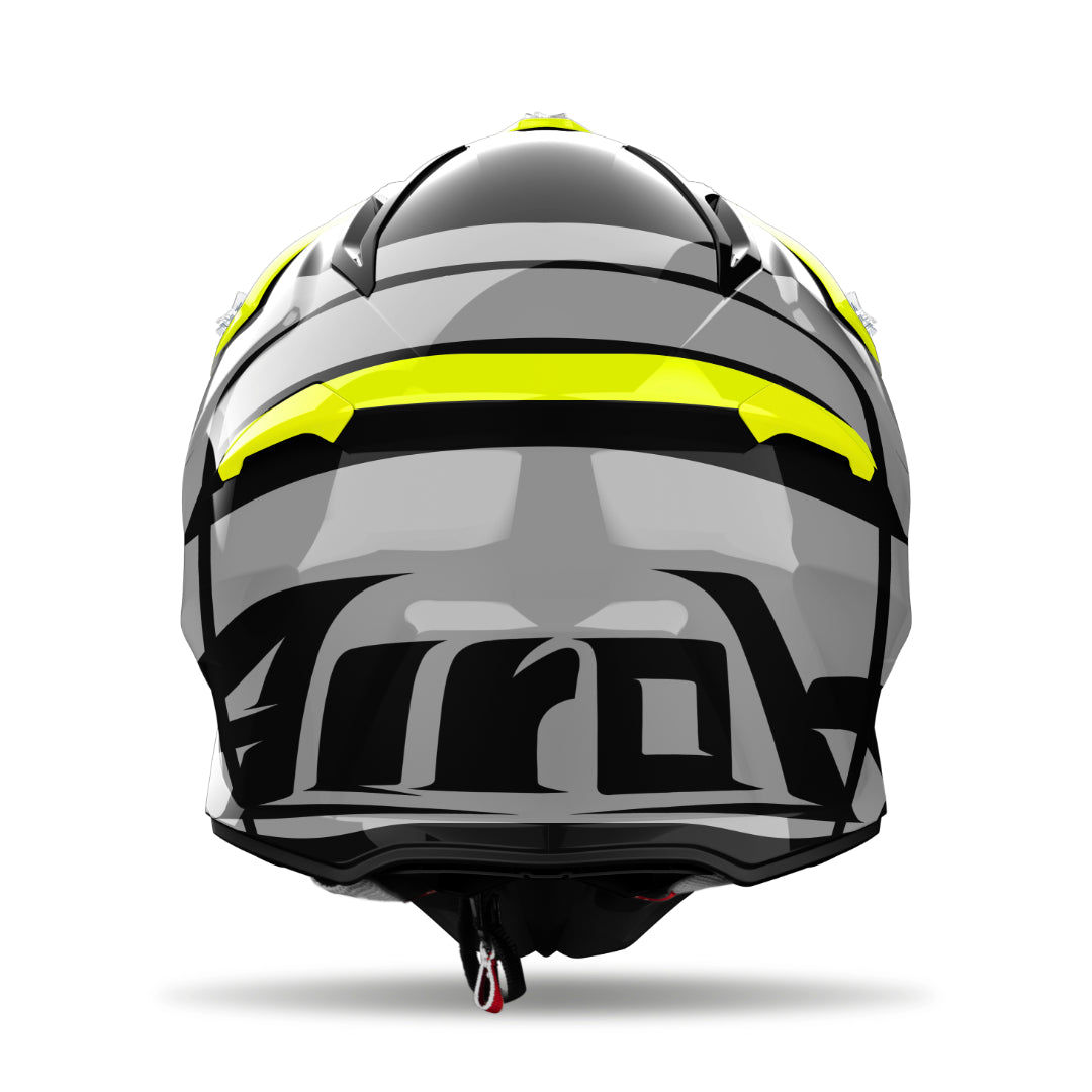 Airoh Aviator Ace 2 Engine Gloss MX Helmet Yellow